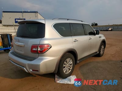 Trzecie zdjęcie samochodu z tyłu: 2017 NISSAN ARMADA SV VIN:JN8AY2NCXH9504479 - miniatura