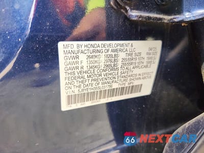 Zdjęcie 14 z 14 samochodu: 2025 ACURA MDX VIN:5J8YE1H35SL031756 - miniatura