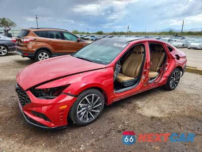2021 HYUNDAI SONATA LIMITED 5NPEH4J24MH081499 - główne zdjęcie licytacji z USA - miniatura
