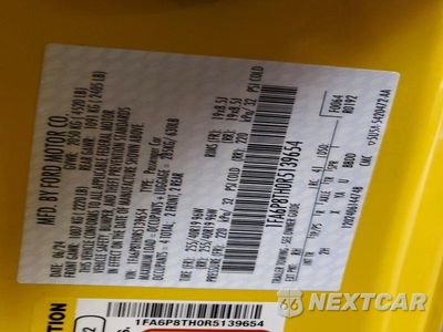 Zdjęcie 12 z 12 samochodu: 2024 FORD MUSTANG VIN:1FA6P8TH0R5139654 - miniatura