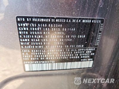 Zdjęcie 13 z 13 samochodu: 2023 VOLKSWAGEN TIGUAN SE R-LINE BLACK VIN:3VVCB7AX2PM064755 - miniatura