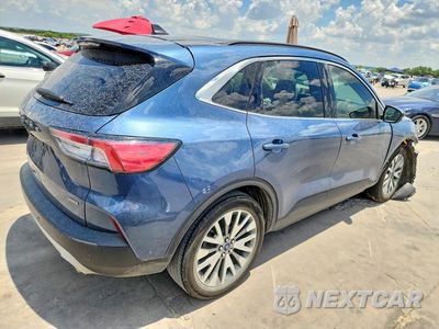 Trzecie zdjęcie samochodu z tyłu: 2020 FORD ESCAPE TITANIUM VIN:1FMCU0DZ7LUC37278 - miniatura