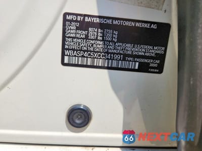 Zdjęcie 12 z 12 samochodu: 2012 BMW 550 XIGT VIN:WBASP4C5XCC341991 - miniatura