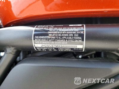 Zdjęcie 9 z 9 samochodu: 2025 HONDA CMX1100 D3 VIN:JH2SC87MXSK000559 - miniatura
