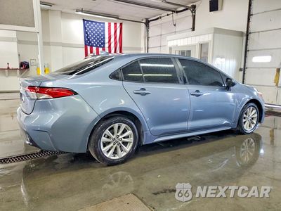 Trzecie zdjęcie samochodu z tyłu: 2024 TOYOTA COROLLA LE VIN:5YFB4MDE5RP137660 - miniatura