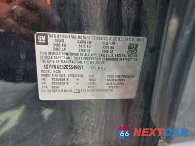 Zdjęcie 12 z 12 samochodu: 2014 CADILLAC SRX VIN:3GYFNAE32ES549097 - miniatura