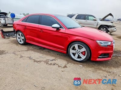 Czwarte zdjęcie samochodu z boku: 2017 AUDI S3 PREMIUM PLUS VIN:WAUB1GFF3H1020952 - miniatura
