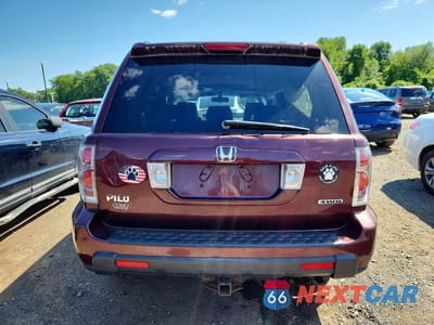 Zdjęcie 6 z 13 samochodu: 2007 HONDA PILOT EXL VIN:2HKYF18517H520910 - miniatura