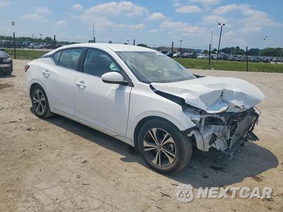 Czwarte zdjęcie samochodu z boku: 2022 NISSAN SENTRA SV VIN:3N1AB8CV3NY223248 - miniatura