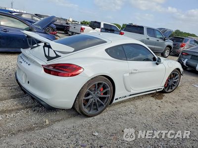 Trzecie zdjęcie samochodu z tyłu: 2016 PORSCHE CAYMAN GT4 VIN:WP0AC2A82GK197098 - miniatura