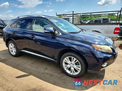 Czwarte zdjęcie samochodu z boku: 2010 LEXUS RX 450H VIN:JTJBC1BA2A2027425 - miniatura