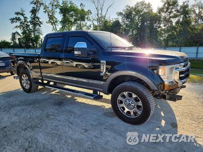 Czwarte zdjęcie samochodu z boku: 2022 FORD F250 SUPER DUTY VIN:1FT8W2BT6NEF98562 - miniatura