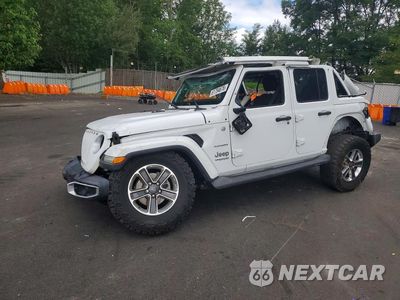 2018 JEEP WRANGLER UNLIMITED SAHARA 1C4HJXEG1JW219577 - główne zdjęcie licytacji z USA - miniatura