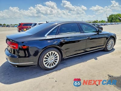 Trzecie zdjęcie samochodu z tyłu: 2016 AUDI A8 L QUATTRO VIN:WAU34AFD7GN014621 - miniatura