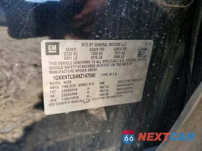 Zdjęcie 13 z 13 samochodu: 2017 GMC ACADIA ALL TERRAIN VIN:1GKKNTLS4HZ147586 - miniatura