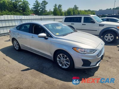 Czwarte zdjęcie samochodu z boku: 2019 FORD FUSION SE VIN:3FA6P0H73KR243236 - miniatura