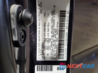 Zdjęcie 12 z 12 samochodu: 2022 TOYOTA TACOMA SR5 V6 VIN:3TMAZ5CN9NM168979 - miniatura