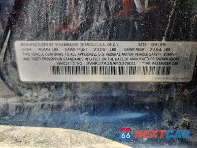 Zdjęcie 12 z 12 samochodu: 2010 VOLKSWAGEN JETTA WOLFSBURG VIN:3VWRJ7AJ6AM037831 - miniatura