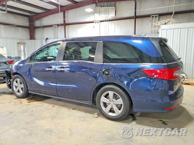 Drugie zdjęcie samochodu z przodu: 2018 HONDA ODYSSEY EXL VIN:5FNRL6H70JB087372 - miniatura