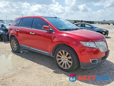 Czwarte zdjęcie samochodu z boku: 2012 LINCOLN MKX VIN:2LMDJ6JK1CBL13224 - miniatura