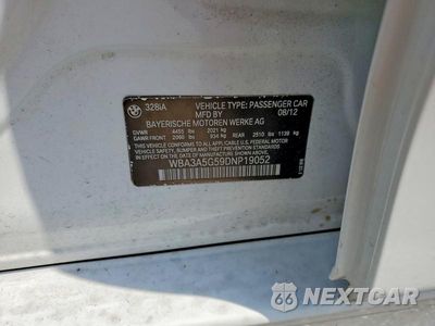 Zdjęcie 12 z 12 samochodu: 2013 BMW 328 I VIN:WBA3A5G59DNP19052 - miniatura