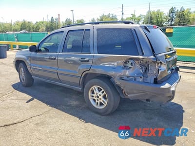 Drugie zdjęcie samochodu z przodu: 2004 JEEP GRAND CHEROKEE LAREDO VIN:1J4GW48S04C331184 - miniatura