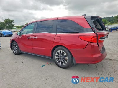 Drugie zdjęcie samochodu z przodu: 2024 HONDA ODYSSEY EXL VIN:5FNRL6H63RB045393 - miniatura