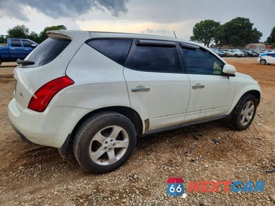 Trzecie zdjęcie samochodu z tyłu: 2004 NISSAN MURANO SL VIN:JN8AZ08TX4W225008 - miniatura