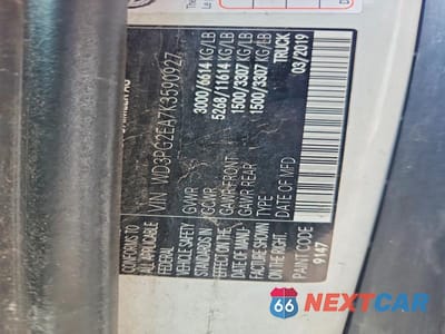 Zdjęcie 13 z 13 samochodu: 2019 MERCEDES-BENZ METRIS VIN:WD3PG2EA7K3590927 - miniatura