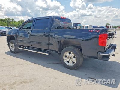 Drugie zdjęcie samochodu z przodu: 2018 CHEVROLET SILVERADO K1500 LT VIN:3GCUKREC3JG350884 - miniatura