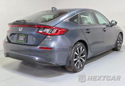 Trzecie zdjęcie samochodu z tyłu: 2024 HONDA CIVIC EXL VIN:19XFL1H75RE020189 - miniatura