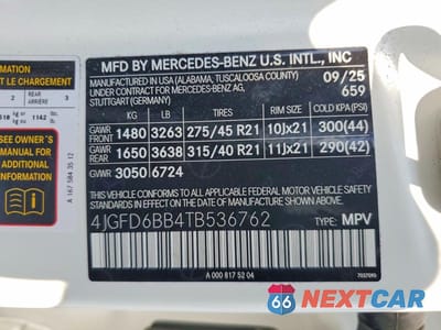 Zdjęcie 13 z 13 samochodu: 2026 MERCEDES-BENZ GLE COUPE AMG 53 4MATIC VIN:4JGFD6BB4TB536762 - miniatura