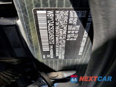 Zdjęcie 12 z 12 samochodu: 2016 BMW I3 REX VIN:WBY1Z4C52GV505753 - miniatura
