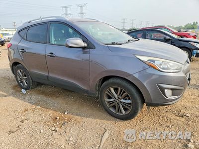 Czwarte zdjęcie samochodu z boku: 2014 HYUNDAI TUCSON SE VIN:KM8JU3AGXEU860103 - miniatura
