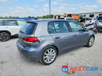 Trzecie zdjęcie samochodu z tyłu: 2012 VOLKSWAGEN GOLF VIN:WVWDM7AJ1CW188793 - miniatura