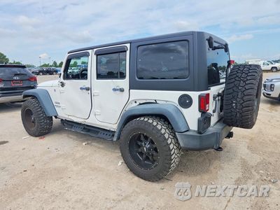 Drugie zdjęcie samochodu z przodu: 2016 JEEP WRANGLER UNLIMITED SPORT VIN:1C4BJWDG6GL315555 - miniatura