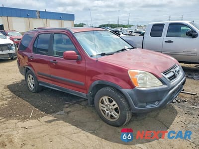 Czwarte zdjęcie samochodu z boku: 2002 HONDA CR-V EX VIN:JHLRD78862C017968 - miniatura
