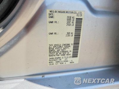 Zdjęcie 13 z 13 samochodu: 2019 NISSAN ALTIMA SL VIN:1N4BL4EW9KC175519 - miniatura