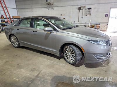 Czwarte zdjęcie samochodu z boku: 2015 LINCOLN MKZ VIN:3LN6L2J97FR617569 - miniatura