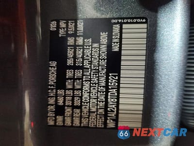 Zdjęcie 14 z 14 samochodu: 2026 PORSCHE CAYENNE S VIN:WP1AL2AY8TDA15921 - miniatura