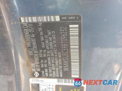 Zdjęcie 13 z 13 samochodu: 2011 MINI COOPER VIN:WMWSU3C59BT096232 - miniatura