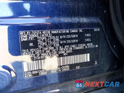 Zdjęcie 13 z 13 samochodu: 2025 TOYOTA RAV4 XLE PREMIUM VIN:2T3A1RFV1SW529996 - miniatura
