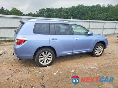 Trzecie zdjęcie samochodu z tyłu: 2008 TOYOTA HIGHLANDER HYBRID VIN:JTEEW41A082003950 - miniatura