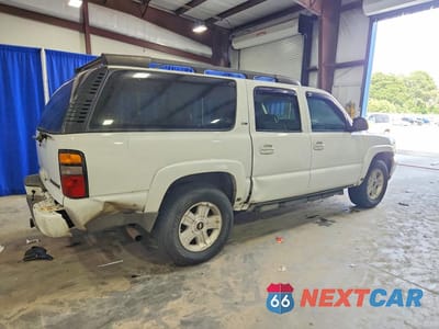 Trzecie zdjęcie samochodu z tyłu: 2005 CHEVROLET SUBURBAN C1500 VIN:3GNEC16Z55G187349 - miniatura