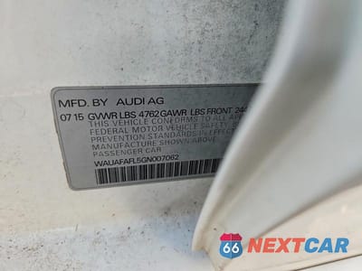Zdjęcie 12 z 12 samochodu: 2016 AUDI A4 PREMIUM S-LINE VIN:WAUAFAFL5GN007062 - miniatura