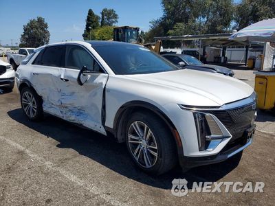 Czwarte zdjęcie samochodu z boku: 2024 CADILLAC LYRIQ LUXURY VIN:1GYKPRRK6RZ117629 - miniatura