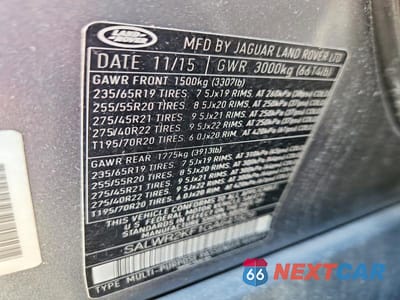 Zdjęcie 13 z 13 samochodu: 2016 LAND ROVER RANGE ROVER SPORT HSE VIN:SALWR2KF1GA641829 - miniatura
