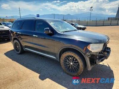 Czwarte zdjęcie samochodu z boku: 2013 DODGE DURANGO CREW VIN:1C4RDJDG6DC608568 - miniatura