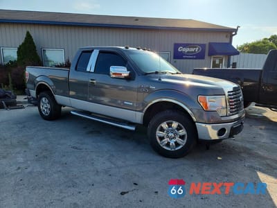 Czwarte zdjęcie samochodu z boku: 2012 FORD F150 SUPER CAB VIN:1FTFX1ET4CFB34039 - miniatura