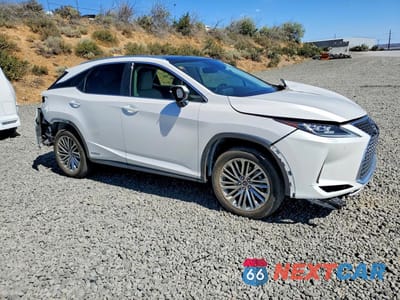 Czwarte zdjęcie samochodu z boku: 2021 LEXUS RX 450H VIN:2T2JGMDA0MC068218 - miniatura